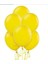 Doğum Günü Konsept Metalik Balon Sarı 25 Adet Balon Süsleme 1