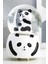 3D Sevimli Panda Orta Boy Işıklı Panda Temalı Kar Küresi Işıklı Panda Temalı Kar Küresi 5