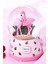 Flamingo Renk Degiştiren Işıklı Müzikli Orta Boy Kar Küresi 14 cm 2