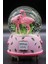Flamingo Renk Degiştiren Işıklı Müzikli Orta Boy Kar Küresi 14 cm 3