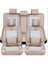Seat Ateca Uyumlu Yarı Deri Oto Koltuk Kılıfı Ön/arka Tam Set Elit (Bej) 2