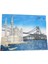 Vintage Ortaköy Cami ve Boğaziçi Köprüsü Görselli 3 Boyutlu El Boyaması Dekoratif Duvar Süsü 1