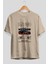 Bugatti Veyron Ön Baskılı Oversize T-Shirt Erkek Kadın Unisex Pamuk Bisiklet Yaka Tişort 2
