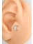 Gümüş Renk 8 mm Ay Piercing Tragus Helix Kıkırdak 1
