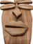 El Yapımı Ahşap Mask Duvar Dekoru 3
