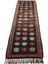 El Dokuma Seçkin Çiçekli Kirman Karabağ Yolluk Yün Kilim 5649 1