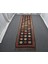 El Dokuma Seçkin Çiçekli Kirman Karabağ Yolluk Yün Kilim 5649 3