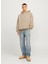 Kapüşon Yaka Bej Erkek SweatShirt 12262878_JORVERMONT Wash Sweat Hood 1