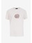 Bisiklet Yaka Payetli Kırık Beyaz Kadın T-Shirt F5SL-TST0386 1