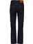 Yüksek Bel Düz Paça Standart Indigo Kadın Denim Pantolon 77CBB5R1 3