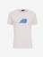 Bisiklet Yaka Payetli Kırık Beyaz Kadın T-Shirt F5SL-TST0384 1