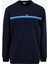 Jeep Bisiklet Yaka Baskılı Lacivert Erkek SweatShirt J5SM-SWT7230 1