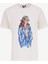 Bisiklet Yaka Düz Kırık Beyaz Kadın T-Shirt F5SL-TST0284 1