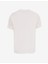 Bisiklet Yaka Düz Kırık Beyaz Kadın T-Shirt F5SL-TST0284 2