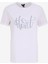 Bisiklet Yaka Taşlı Kırık Beyaz Kadın T-Shirt F5SL-TST0187 1