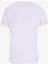 Bisiklet Yaka Taşlı Kırık Beyaz Kadın T-Shirt F5SL-TST0187 2