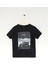 Baskılı Siyah Erkek T-Shirt J5SB-TST7743 1