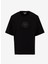 Bisiklet Yaka Baskılı Siyah Kadın T-Shirt J5SL-TST7006 1