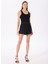 Standart Bel Relaxed Siyah Kadın Şort F5SL-SHT0316 2