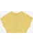 Baskılı Sarı Kadın T-Shirt BRB5SG-TST6040 2