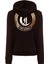 Kapüşon Yaka Baskılı Siyah Kadın SweatShirt 77PAIT01 3