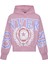Baskılı Kadın Pembe Sweatshırt 4CG798-RAF-CNVG Oversızed Varsıty G 3