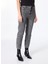 Normal Bel Düz Paça Standart Gri Kadın Denim Pantolon 8P0402 3