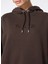 Yuvarlak Yaka Baskılı Kahve Kadın SweatShirt 101685-A21P M28 4