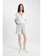 Regular Fit Normal Bel Düz Paça Basic Düz Bermuda Şort U4570AZ24HS 1
