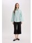 Relax Fit Keten Karışımlı Uzun Kollu Tesettür Gömlek Tunik B9835AX25SP 2