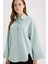 Relax Fit Keten Karışımlı Uzun Kollu Tesettür Gömlek Tunik B9835AX25SP 4