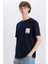 %100 Pamuk Regular Fit Bisiklet Yaka Baskılı Kısa Kollu Tişört C2081AX25SM 1
