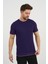 Bisiklet Yaka Kolları Şeritli Triko T-Shirt (1243) 5