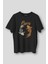 Pisces Fish Balık Burcu Şubat Mart Doğum Günü Astroloji Baskılı Siyah Unisex T-Shirt 1