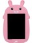 Tavşan Dijital Çocuk Yazı Tableti Çizim Tahtası LCD 9 Inc Ekranlı Bilgisayar Pembe 1