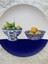 Limonlu Blue Blanc Meyve Duvar Tabağı Dekoratif Bahçe Balkon Mutfak Salon Duvar Süsü NO:135 5