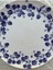 Blue Blanc Çiçek Desenli Duvar Tabağı Dekoratif Bahçe Balkon Mutfak Salon Duvar Süsü NO:189 5