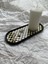 Damalı Dekoratif Tepsi Oval Sunumluk Mumluk Altlık Tezgah Üstü Tepsi 24 x 9,5 cm 4