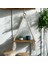 Makrome Askılı Minimal Raf, Pinterest Tarzı Ahşap Raf, Dekoratif Duvar Rafı, 3