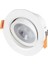 2 Adet Beyaz Kasa Beyaz Işık 5 Watt Sıva Altı Gömme Cob LED Spot Lamba Panel 3
