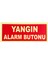 Fosforlu Fotolümen Yangın Alarm Butonu Levhası Bant Hediyeli 1