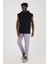 Scorp Bounce Erkek Kapüşonlu Kolsuz Sweatshirt Siyah 2