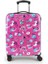 Trolley Valiz Kabin Boy Sticker Pembe GB.234122 1