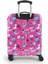 Trolley Valiz Kabin Boy Sticker Pembe GB.234122 2