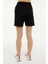 CT144 Basic Short 5fx Siyah Kadın Şort 101931818 2