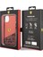 iPhone 14 Kılıf Ferrari Orjinal Lisanlı Transparan Alt Kısım Baskılı Dizayn Kapak Kırmızı 5