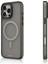 iPhone 16 Pro Kılıf Magsafe Uyumlu Cam Arka Yüzey Tpu Youngkit Gemstone Serisi Kapak Gri 2