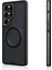 Galaxy S25 Ultra Kılıf Magsafe Uyumlu Youngkit Rock Sand Serisi Kapak Siyah 4