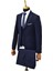 Erkek Lacivert Silim Fitt Yelekli Takım Elbise BGL-ST04304 2