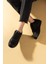Bağcıklı Comfort Taban Şeritli Kadın Sneaker 001-1005-24SSIYAH 3